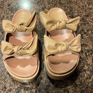 Shu Shop sandals. Never worn, excellent condition.